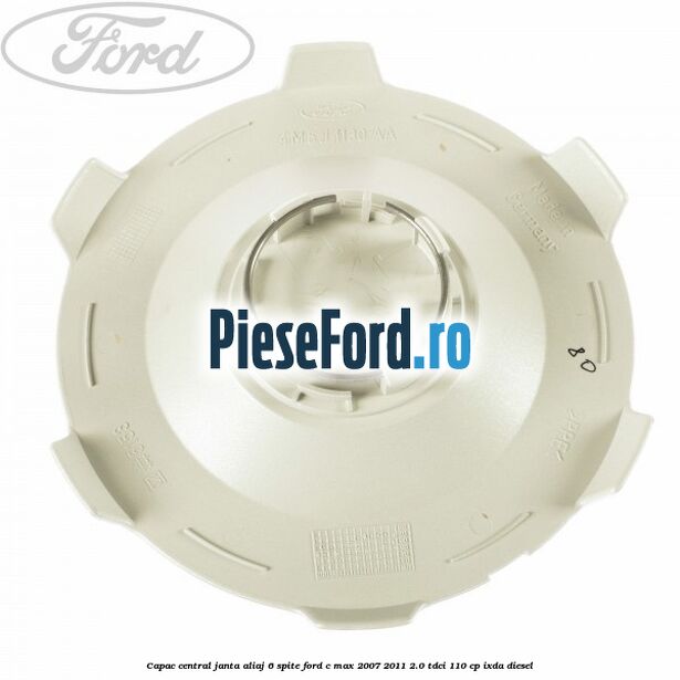 Capac central, janta aliaj 6 spite Ford C-Max 2007-2011 2.0 TDCi 110 cp IXDA diesel