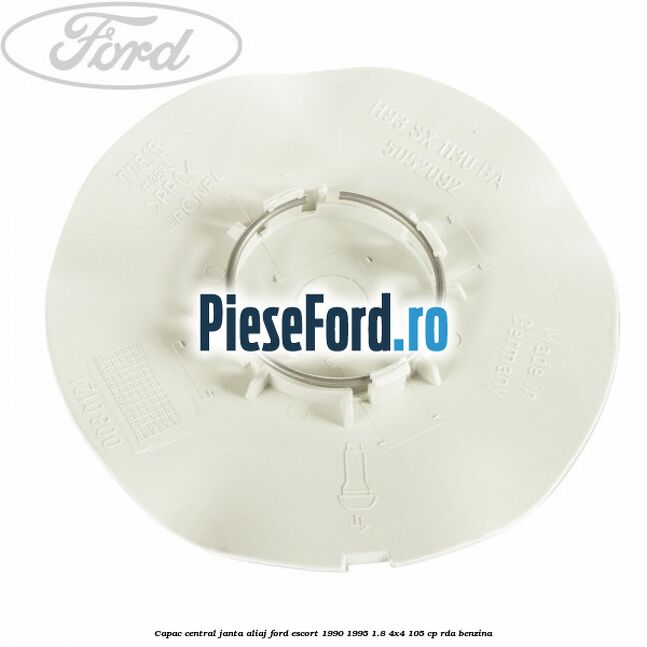 Capac central, janta aliaj Ford Escort 1990-1995 1.8 4x4 105 cp RDA benzina