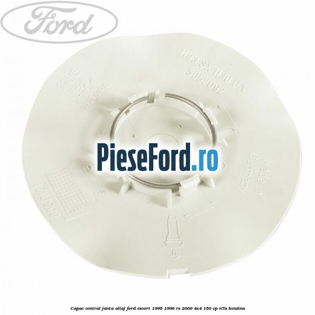 Capac central, janta aliaj Ford Escort 1995-1998 RS 2000 4x4 150 cp N7A benzina