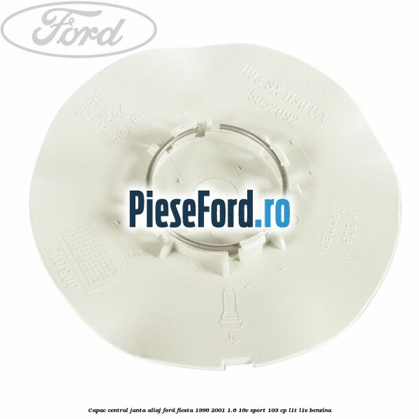 Capac central, janta aliaj Ford Fiesta 1996-2001 1.6 16V Sport 103 cp L1T, L1V benzina