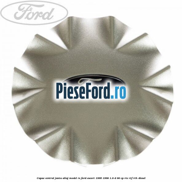 Capac central, janta aliaj model RS Ford Escort 1995-1998 1.8 D 60 cp RTE, RTF, RTH diesel