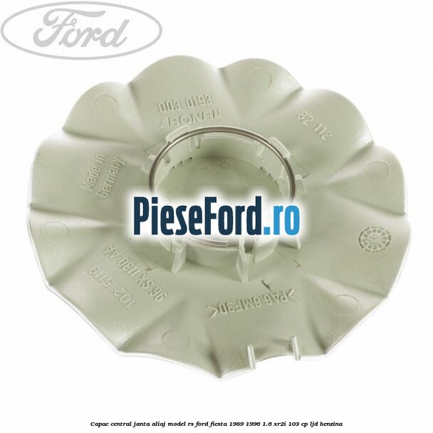 Capac central, janta aliaj model RS Ford Fiesta 1989-1996 1.6 XR2i 103 cp LJD benzina