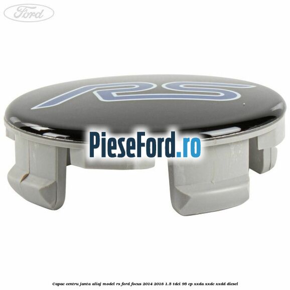 Capac centru janta aliaj model RS Ford Focus 2014-2018 1.5 TDCi 95 cp XXDA, XXDC, XXDD diesel
