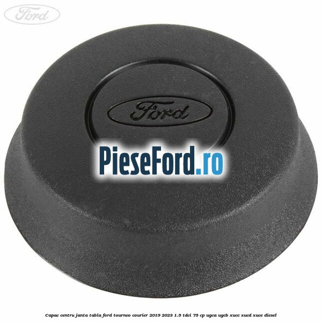 Capac centru janta tabla Ford Tourneo Courier 2019-2023 1.5 TDCi 75 cp Capac centru janta tabla Ford Tourneo Courier 2019-2023 1.5 TDCi 75 cp UGCA, UGCB, XUCC, XUCD, XUCE, diesel