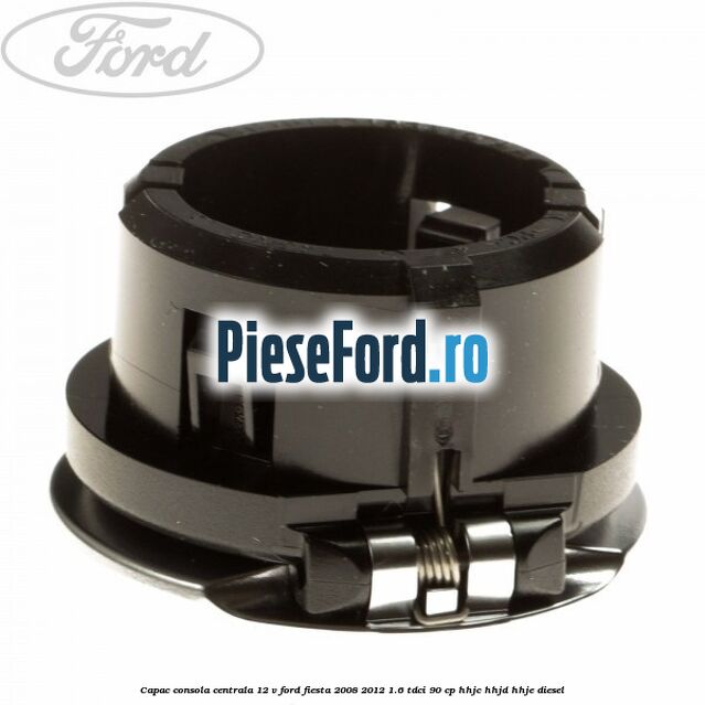 Capac consola centrala 12 V Ford Fiesta 2008-2012 1.6 TDCi 90 cp HHJC, HHJD, HHJE diesel