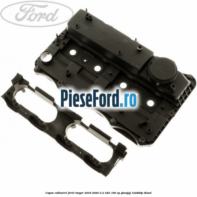 Capac culbutori Ford Ranger 2016-2020 2.2 TDCi 160 cp GBVAJQJ, T22DD0P diesel