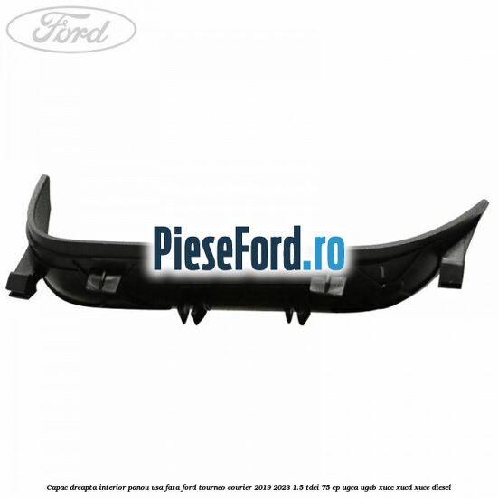 Capac dreapta interior panou usa fata Ford Tourneo Courier 2019-2023 1.5 TDCi 75 cp UGCA, UGCB, XUCC, XUCD, XUCE, diesel