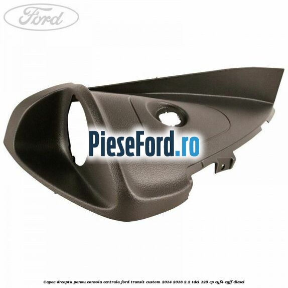 Capac dreapta panou consola centrala Ford Transit Custom 2014-2018 2.2 TDCi 125 cp CYF4, CYFF diesel