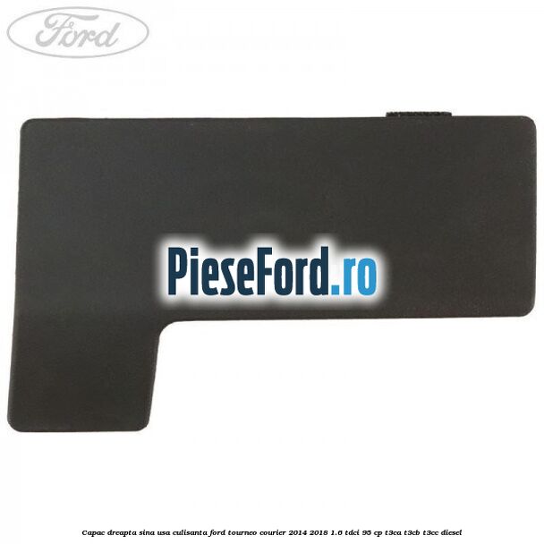 Capac dreapta sina usa culisanta Ford Tourneo Courier 2014-2018 1.6 TDCi 95 cp T3CA, T3CB, T3CC diesel