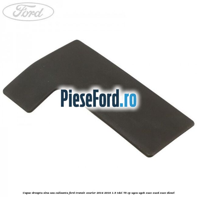 Capac dreapta sina usa culisanta Ford Transit Courier 2014-2018 1.5 TDCi 75 cp UGCA, UGCB, XUCC, XUCD, XUCE diesel