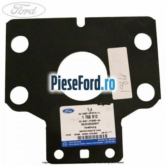 Capac lonjeron Ford Transit 2014-2018 2.2 TDCi RWD 135 cp UHR5 diesel
