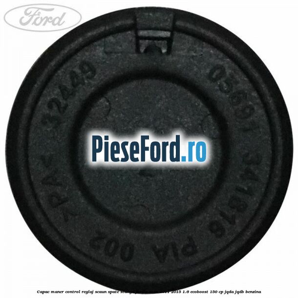 Capac maner control reglaj scaun spate stanga Ford C-Max 2011-2015 1.6 EcoBoost 150 cp JQDA, JQDB benzina