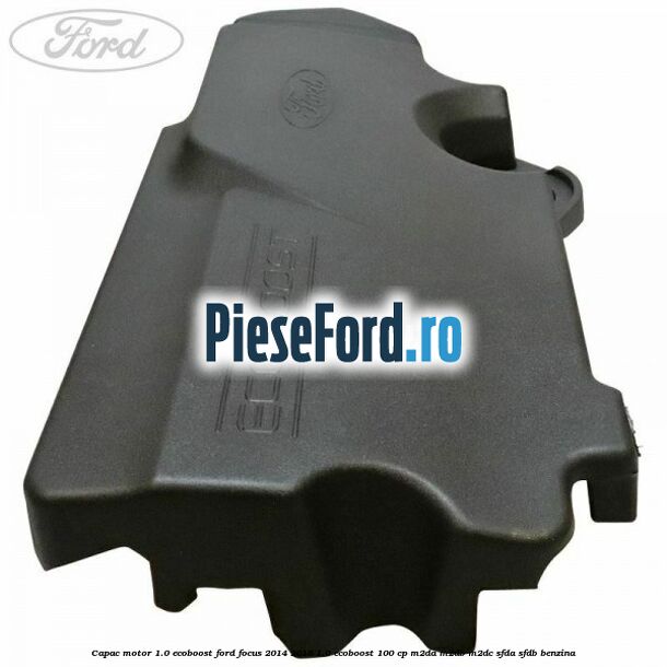 Capac motor 1.0 EcoBoost Ford Focus 2014-2018 1.0 EcoBoost 100 cp M2DA, M2DB, M2DC, SFDA, SFDB benzina
