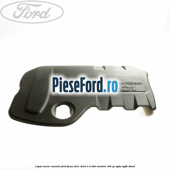 Capac motor Econetic Ford Focus 2011-2014 1.6 TDCi ECOnetic 105 cp NGDA, NGDB diesel