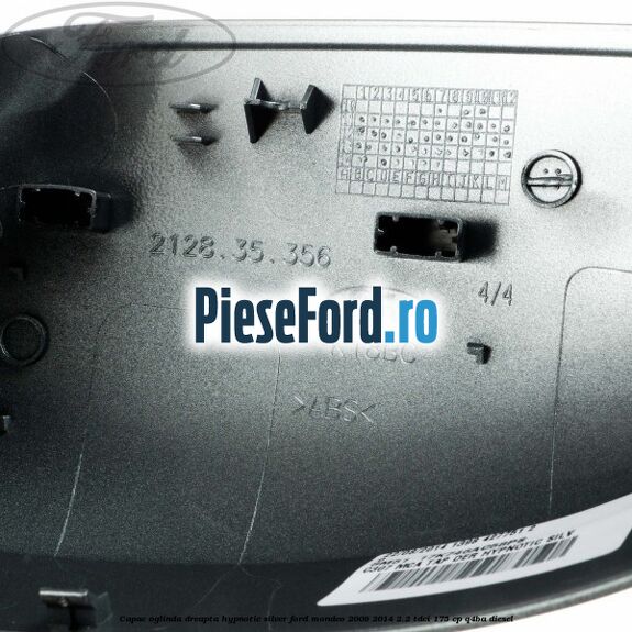 Capac oglinda dreapta hypnotic silver Ford Mondeo 2008-2014 2.2 TDCi 175 cp Q4BA diesel