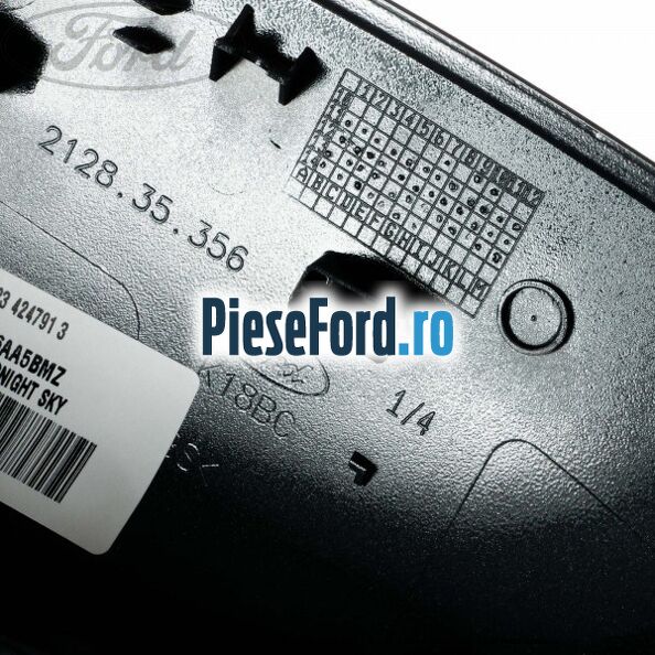 Capac oglinda dreapta midnight sky Ford Focus 2011-2014 2.0 ST 250 cp R9DA, R9DB, R9DC, R9DD benzina
