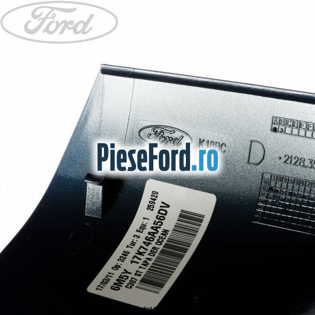 Capac oglinda dreapta ocean blue metallic Ford Focus 2004-2007 1.8 125 cp Q7DA, QQDA, QQDB benzina