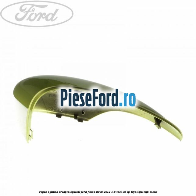 Capac oglinda dreapta squeeze Ford Fiesta 2008-2012 1.6 TDCi 95 cp T3JA, TZJA, TZJB diesel