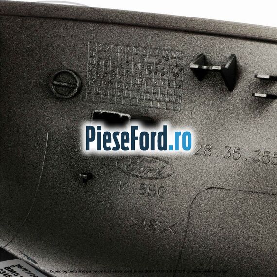 Capac oglinda stanga moondust silver Ford Focus 2014-2018 1.6 Ti 125 cp PNDA, PNDD benzina