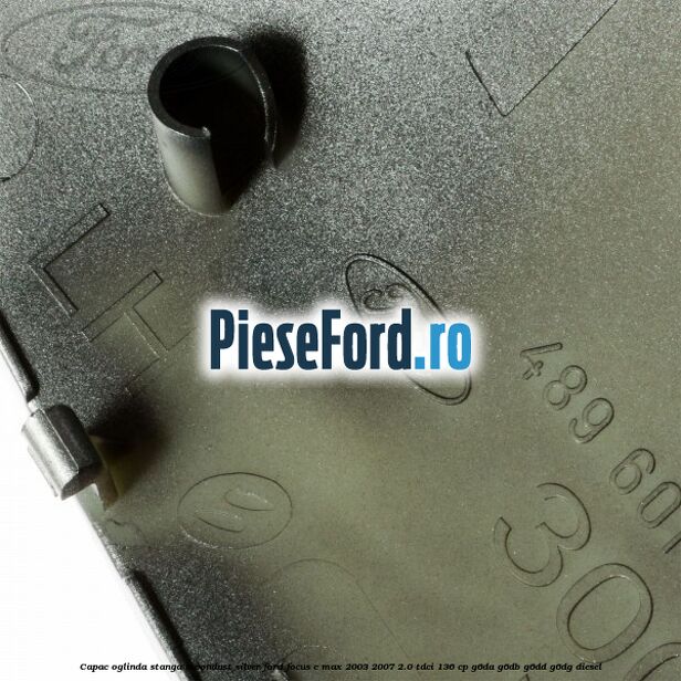 Capac oglinda stanga moondust silver Ford Focus C-Max 2003-2007 2.0 TDCi 136 cp G6DA, G6DB, G6DD, G6DG diesel