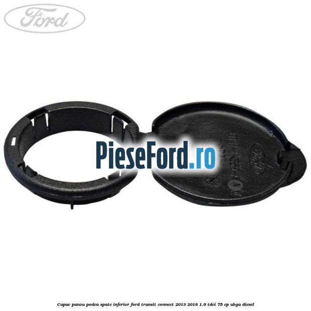 Capac panou podea spate inferior Ford Transit Connect 2013-2018 1.6 TDCi 75 cp UBGA diesel