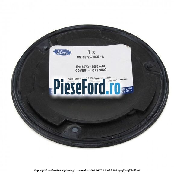 Capac pinion distributie plastic Ford Mondeo 2000-2007 2.2 TDCi 155 cp QJBA, QJBB diesel