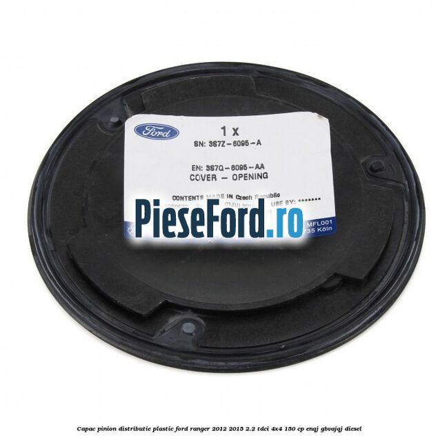 Capac pinion distributie plastic Ford Ranger 2012-2015 2.2 TDCi 4x4 150 cp ENQJ, GBVAJQJ diesel