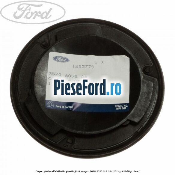 Capac pinion distributie plastic Ford Ranger 2016-2020 2.2 TDCi 131 cp T22DD0P diesel