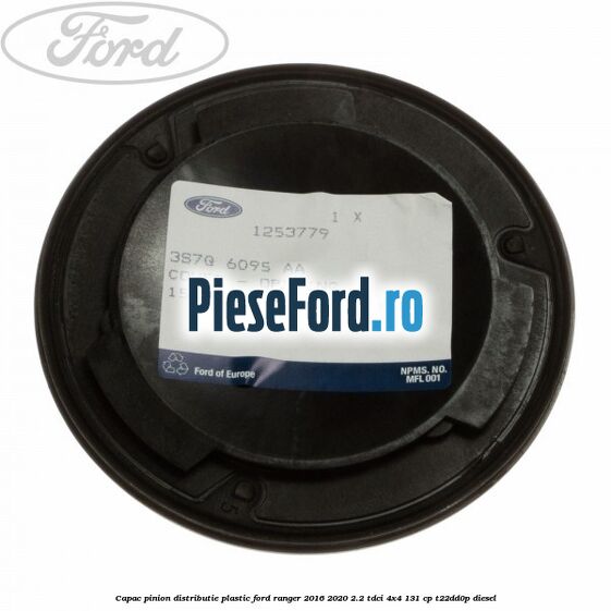 Capac pinion distributie plastic Ford Ranger 2016-2020 2.2 TDCi 4x4 131 cp T22DD0P diesel