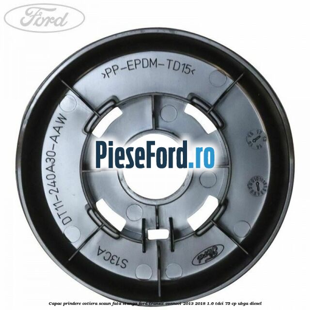 Capac prindere cotiera scaun fata stanga Ford Transit Connect 2013-2018 1.6 TDCi 75 cp UBGA diesel