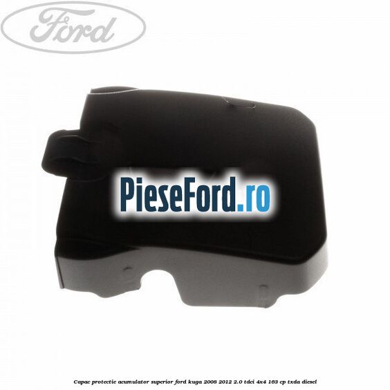 Capac protectie acumulator superior Ford Kuga 2008-2012 2.0 TDCI 4x4 163 cp TXDA diesel