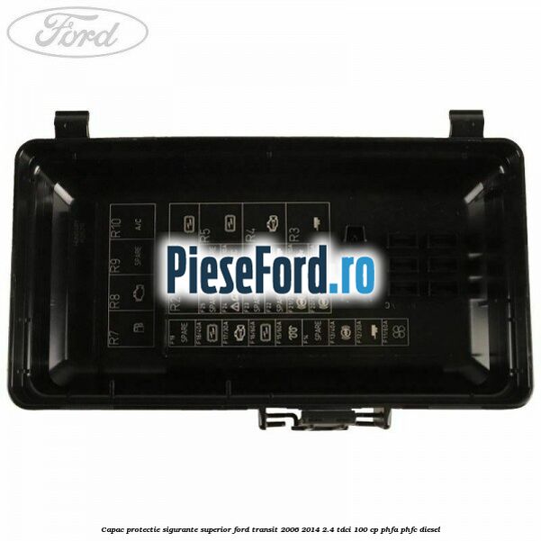 Capac protectie sigurante superior Ford Transit 2006-2014 2.4 TDCi 100 cp PHFA, PHFC diesel