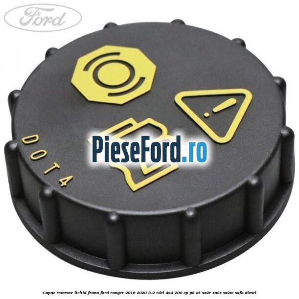 Capac rezervor lichid frana Ford Ranger 2016-2020 3.2 TDCi 4x4 200 cp P5-AT, SA2R, SA2S, SA2W, SAFA diesel