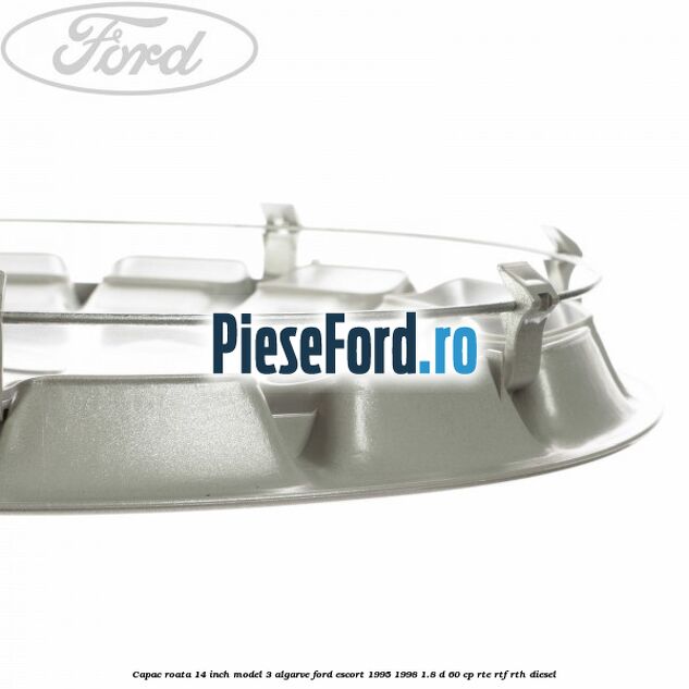 Capac roata 14 inch model 3 Algarve Ford Escort 1995-1998 1.8 D 60 cp RTE, RTF, RTH diesel