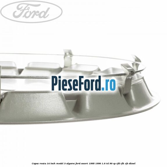 Capac roata 14 inch model 3 Algarve Ford Escort 1995-1998 1.8 TD 90 cp Capac roata 14 inch model 3 Algarve Ford Escort 1995-1998 1.8 TD 90 cp RFD, RFK, RFS diesel