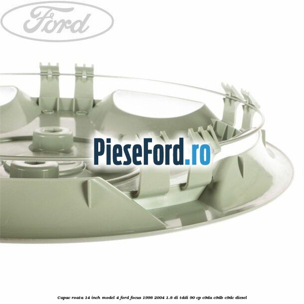 Capac roata 14 inch model 4 Ford Focus 1998-2004 1.8 DI/TDDi 90 cp C9DA, C9DB, C9DC diesel