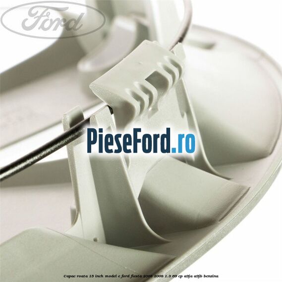 Capac roata 15 inch model E Ford Fiesta 2005-2008 1.3 69 cp A9JA, A9JB benzina