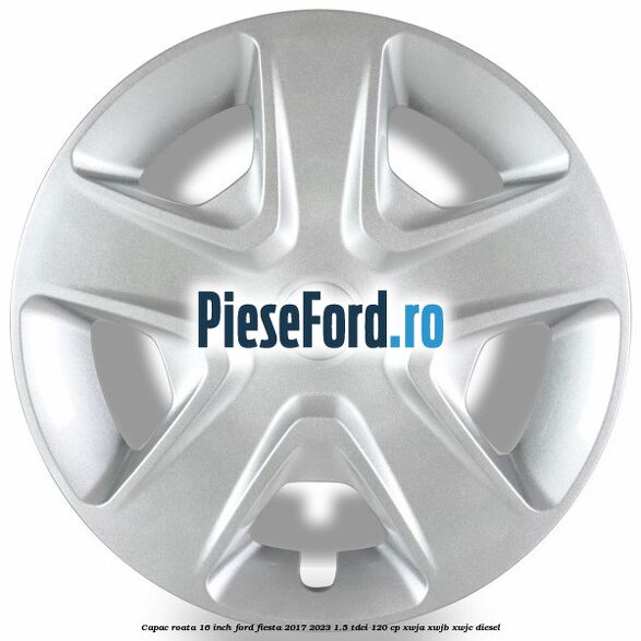 Capac roata 16 inch Ford Fiesta 2017-2023 1.5 TDCi 120 cp XWJA, XWJB, XWJC diesel
