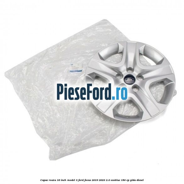 Capac roata 16 inch model 3 Ford Focus 2019-2023 2.0 EcoBlue 150 cp YLDA diesel