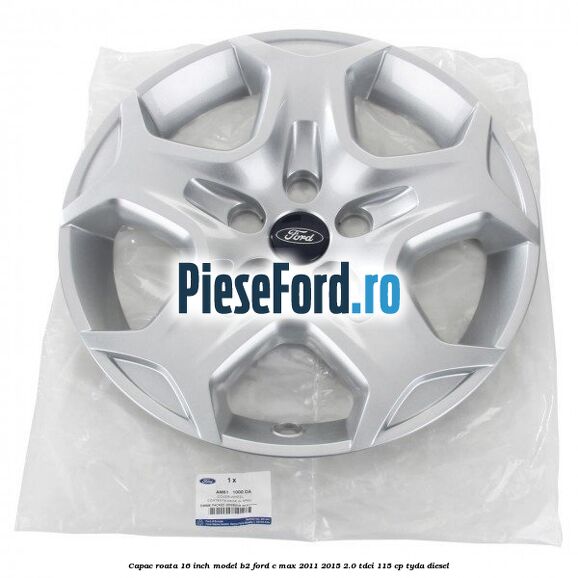 Capac roata 16 inch model B2 Ford C-Max 2011-2015 2.0 TDCi 115 cp TYDA diesel
