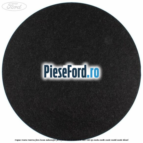 Capac roata rezerva fara locas subwoofer Ford Focus 2014-2018 1.5 TDCi 120 cp Capac roata rezerva fara locas subwoofer Ford Focus 2014-2018 1.5 TDCi 120 cp XWDA, XWDB, XWDC, XWDD, XWDE diesel