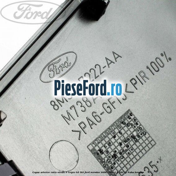 Capac selector cutie viteza 5 trepte B5/IB5 Ford Mondeo 2008-2014 2.5 220 cp HUBA benzina