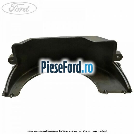 Capac spate protectie aeroterma Ford Fiesta 1996-2001 1.8 DI 75 cp RTN, RTP, RTQ diesel