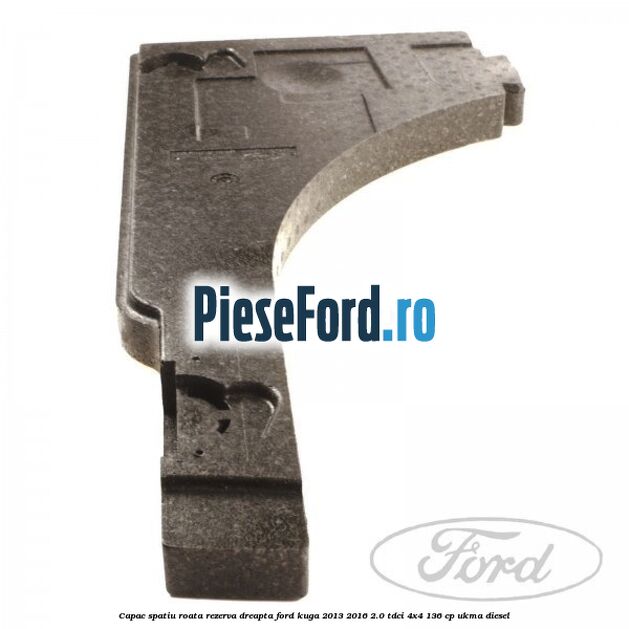 Capac spatiu roata rezerva, dreapta Ford Kuga 2013-2016 2.0 TDCi 4x4 136 cp UKMA diesel