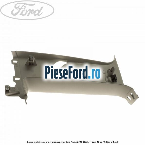 Capac stalp B centura stanga superior Ford Fiesta 2008-2012 1.4 TDCi 70 cp F6JD, KVJA diesel