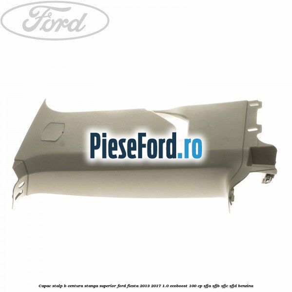 Capac stalp B centura stanga superior Ford Fiesta 2013-2017 1.0 EcoBoost 100 cp SFJA, SFJB, SFJC, SFJD benzina