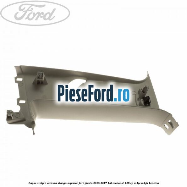 Capac stalp B centura stanga superior Ford Fiesta 2013-2017 1.0 EcoBoost 125 cp M1JE, M1JH benzina