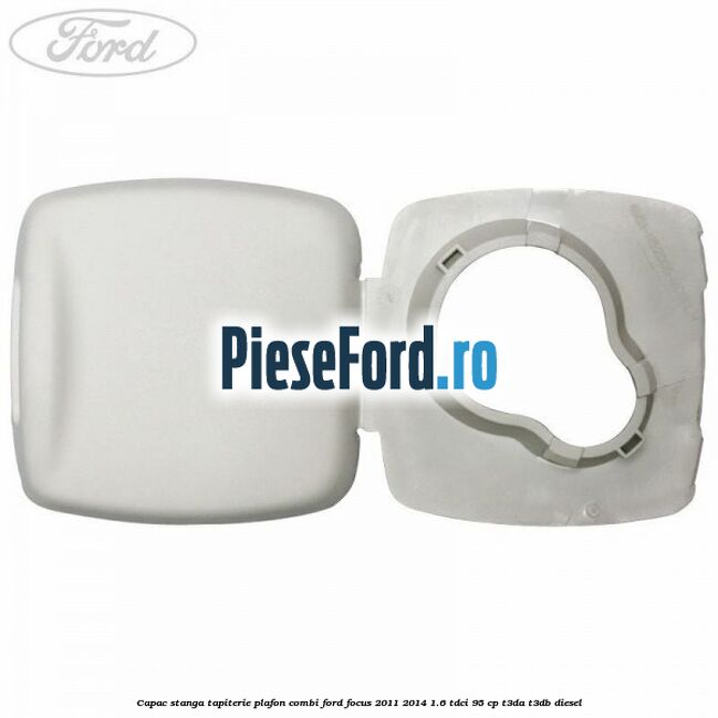 Capac stanga tapiterie plafon combi Ford Focus 2011-2014 1.6 TDCi 95 cp T3DA, T3DB diesel