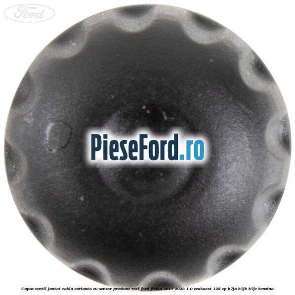 Capac ventil jantat tabla, varianta cu senzor presiune roti Ford Fiesta 2017-2023 1.0 EcoBoost 125 cp B7JA, B7JB, B7JC benzina