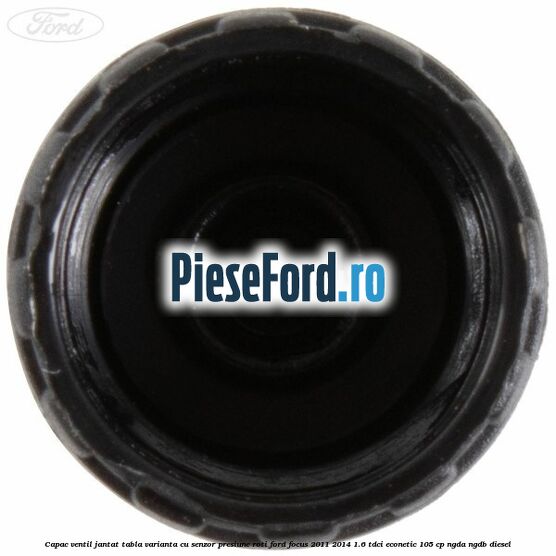 Capac ventil jantat tabla, varianta cu senzor presiune roti Ford Focus 2011-2014 1.6 TDCi ECOnetic 105 cp NGDA, NGDB diesel